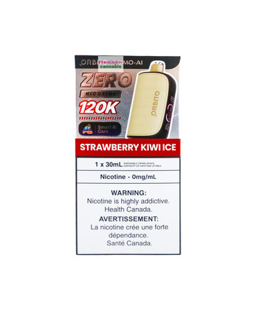 ORBITO ORBITO Lumo AI 120k Puff ZERO NICOTINE Disposable MB Strawberry Kiwi Ice