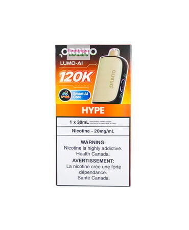 ORBITO ORBITO Lumo AI 120k Puff Rechargeable Disposable MB Hype