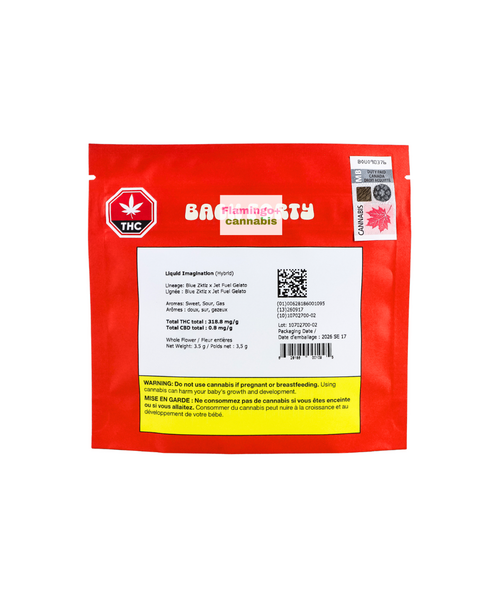 Back Forty Liquid Imagination Hybrid Flower 3.5G