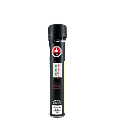 BLKMKT BLKMKT The Red Dragon Craft Indica Glass Tip Pre-Roll 1X1G