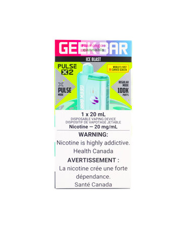 Geek Bar Geek Bar Pulse X2 100k Puff Disposable MB Ice Blast