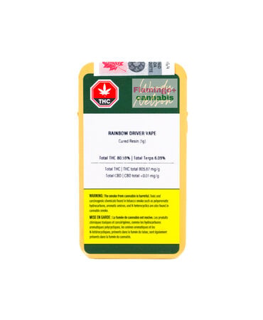 woody nelson Woody Nelson Rainbow Driver Sativa Live Resin Cartridge 1G