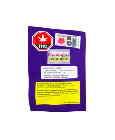 Hycycle Max 1000 Hycycle Max 1000 Grand Daddy Purple Indica Cartridge 1.1G