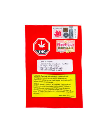 Flyte 1000 Flyte 1000 Charged Cherry Sativa Cartridge 1.1G