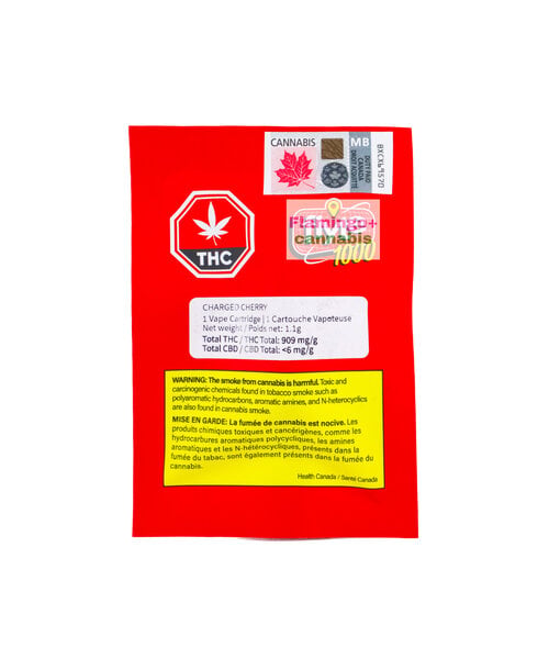 Flyte 1000 Charged Cherry Sativa Cartridge 1.1G