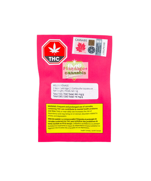 Flyte Melon Menage Liquid Diamond Sativa Cartridge 1G