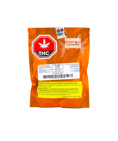 Weed Fairy Frosty Sour Diesel By GMO Indica Flower 28G