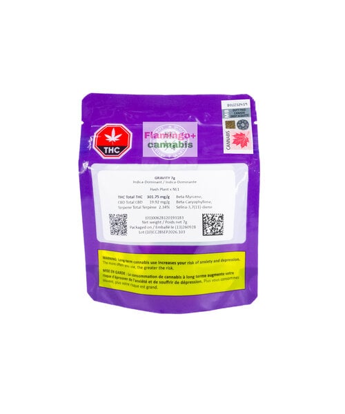 BC 1/4 Gravity Indica Flower 7G