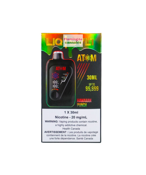 LIQ | SVLT ATOM 99k Puff Rechargeable Disposable MB Hawaiian Punch