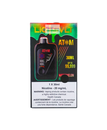 LIQ | SVLT LIQ | SVLT ATOM 99k Puff Rechargeable Disposable MB Watermelon B