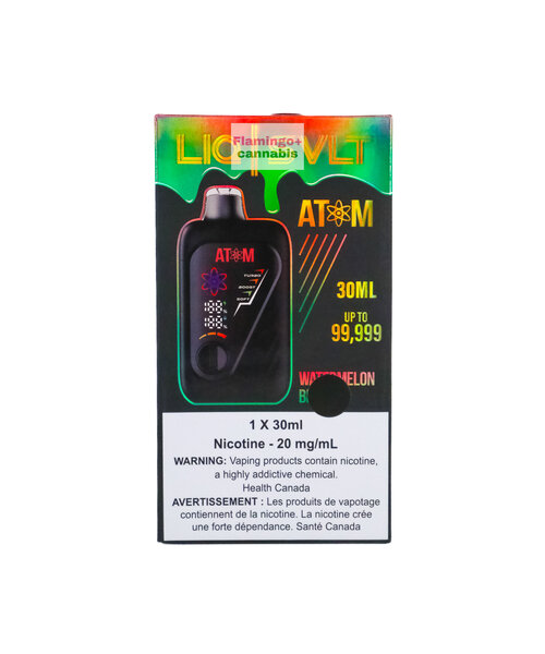 LIQ | SVLT ATOM 99k Puff Rechargeable Disposable MB Watermelon B