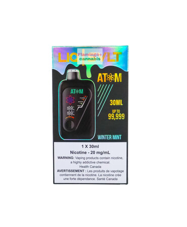 LIQ | SVLT LIQ | SVLT ATOM 99k Puff Rechargeable Disposable MB Winter Mint