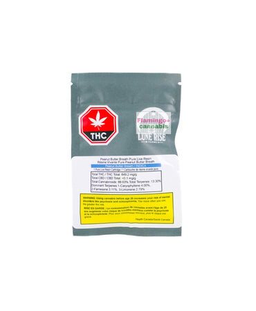 lune Rise Farms Lune Rise Farms Peanut Butter Breath Indica Live Resin Cartridge 1G