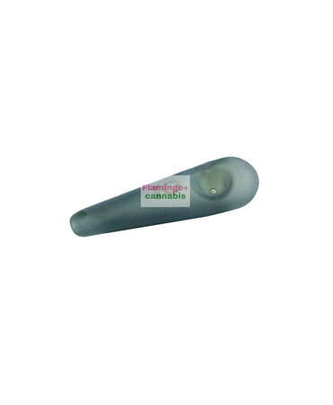 ONGROK ONGROK Teardrop Frosted Spoon Pipe Grey
