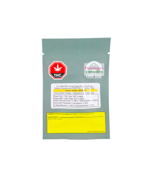 Lune Rise Farms 2:1 CBD + THC Hybrid Cartridge 1G