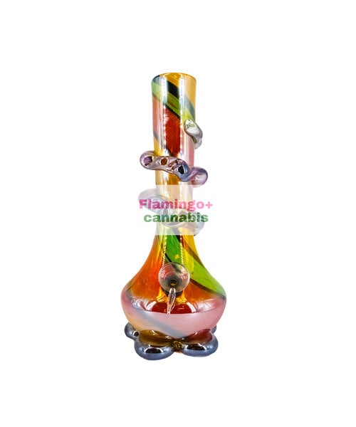 Retro Glass 10" Cyprus Bong