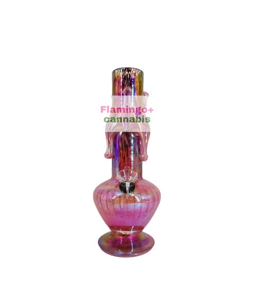 Retro Glass 11" Tripoli Bong