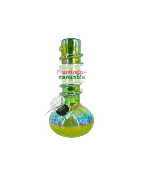 Retro Glass 6" Naples Bong