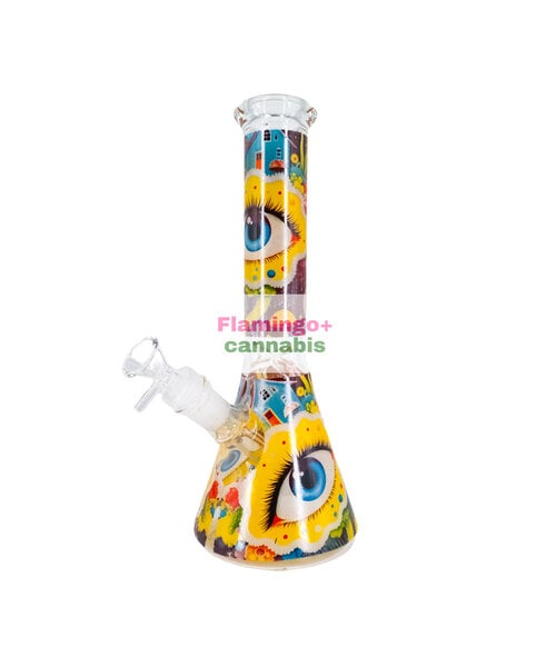 WCG 10" Eyes Beaker Bong *LIMITED EDITION*