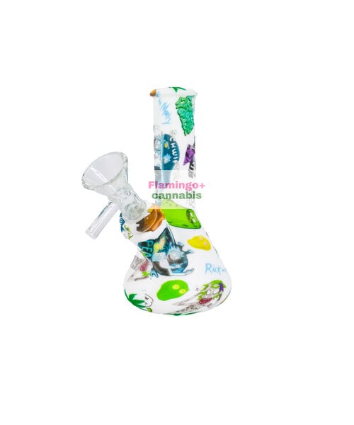 LIT Silicone 5" Pickle & Pals Beaker Bong