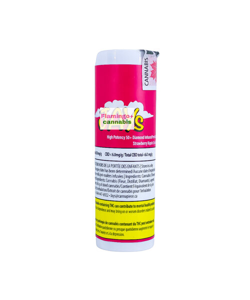 JAYS High Potency 50+ Strawberry DMD Infused Sativa Pre-Rolls 3X0.5G