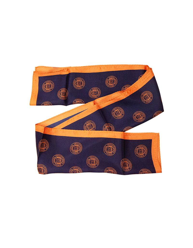 Oblong Silk Scarf Latin School of Chicago