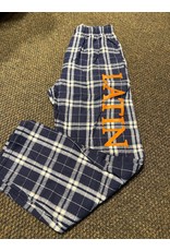 Pants Navy Plaid