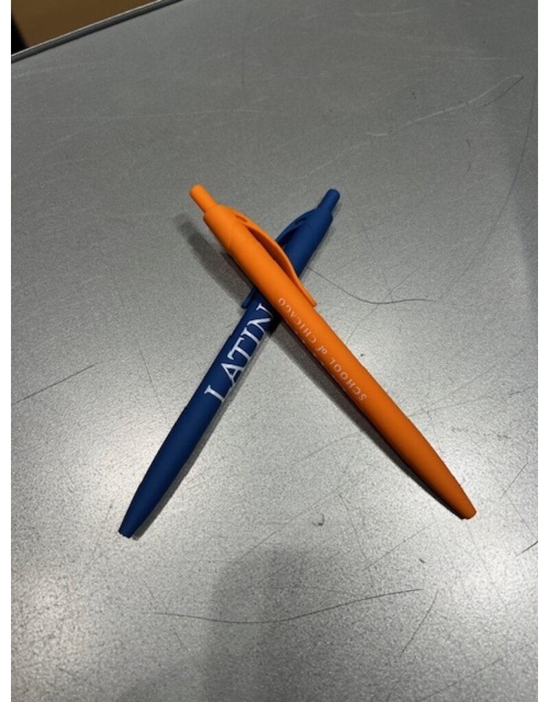 Blue Latin Pen