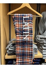Pennant Flannel Pants Orange/Blue Youth
