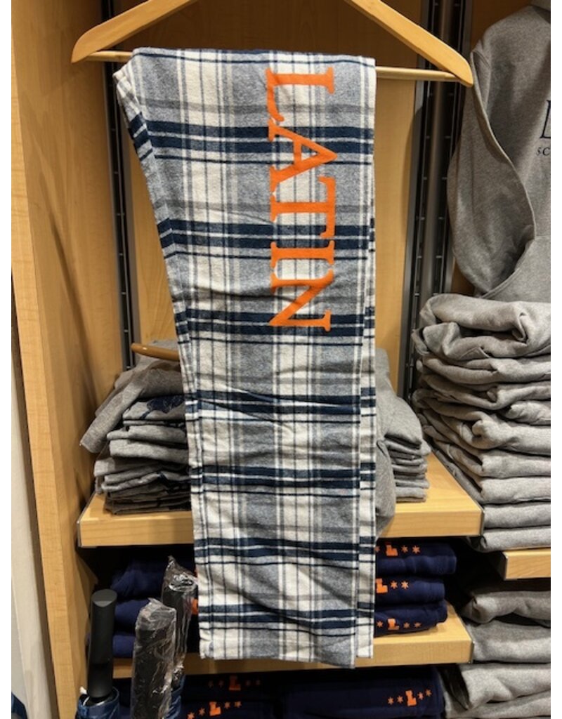 Pants Gray Plaid