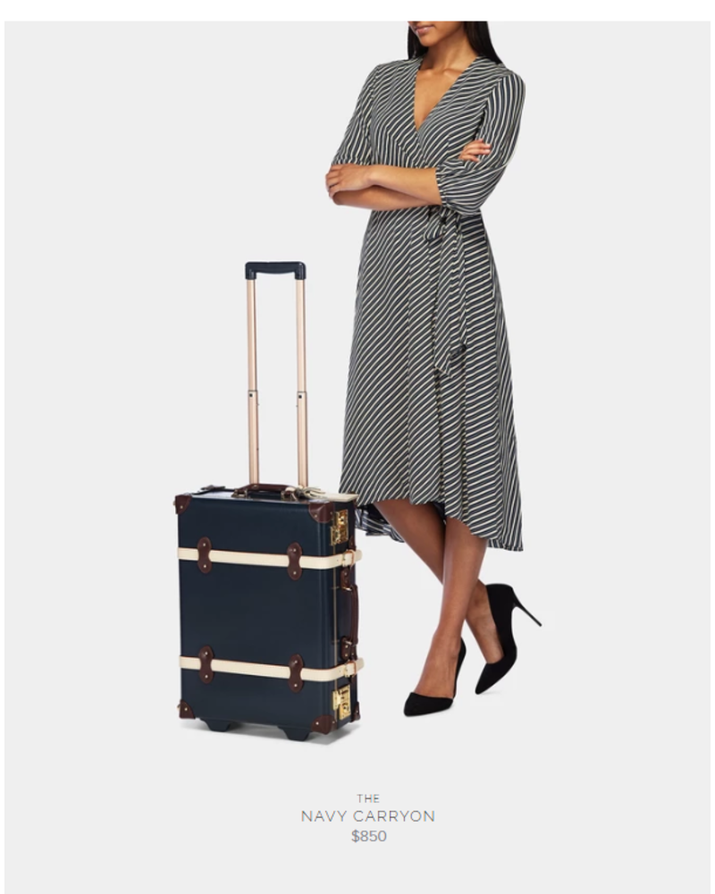 Steamline Luggage The Architect CarryOn Navy