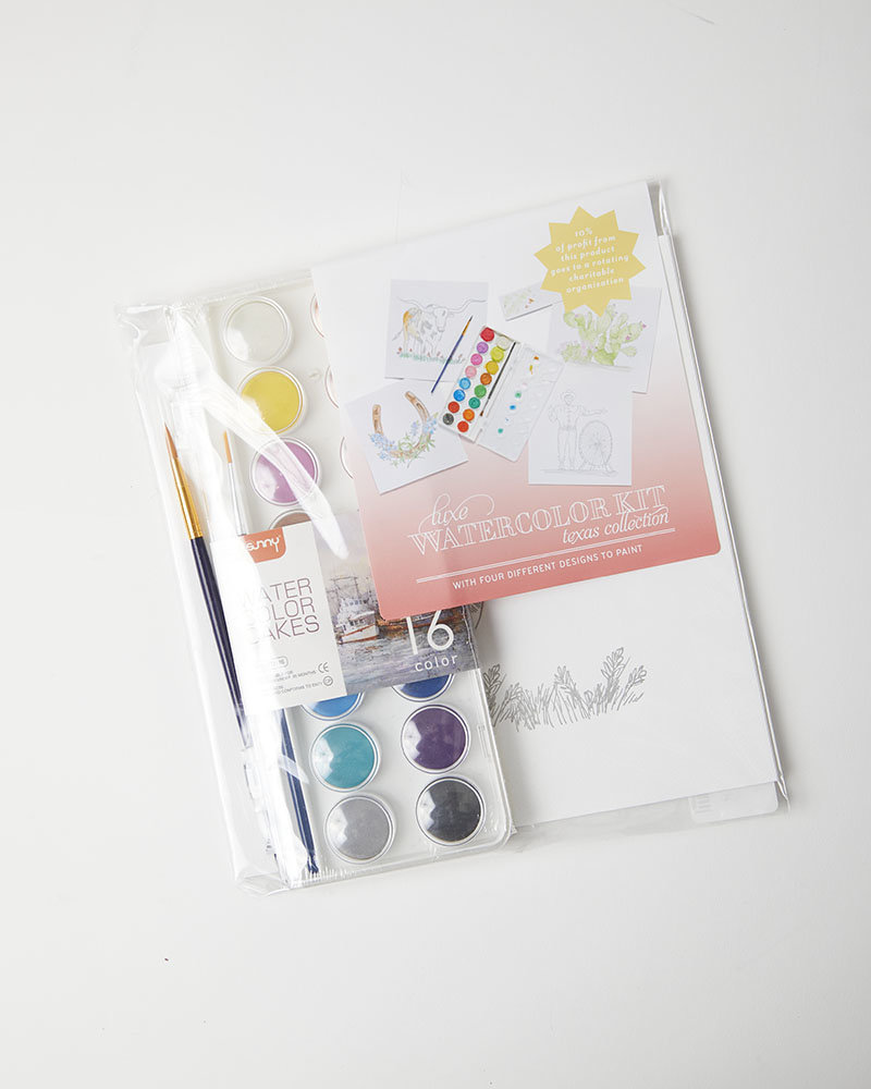 Luxe Watercolor Kit by Color Box Design & Letterpress