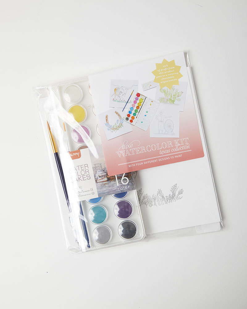 Luxe Watercolor Kit | Texas Collection