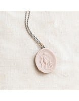 Marcie McGoldrick Ceramics Cameo Pendant