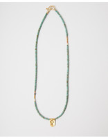 River Song Talisman Necklace Turquoise