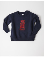 THE ADOLPHUS Adolphus Building Toddler Sweatshirt Navy