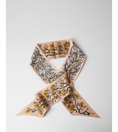 Sabina Savage Cunning Kitsune Large Ribbon Scarf