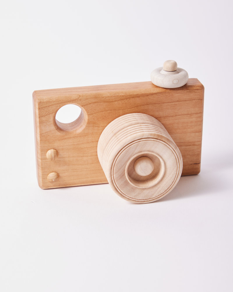 Bannor Toys Wooden Camera Toy