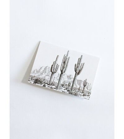 Branded K Co Desert Cactus Greeting Card