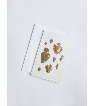 NOAT Heart Milagros Greeting Card