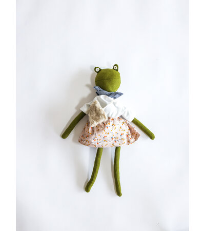 Woolgrass Farm Fern the Frog Doll