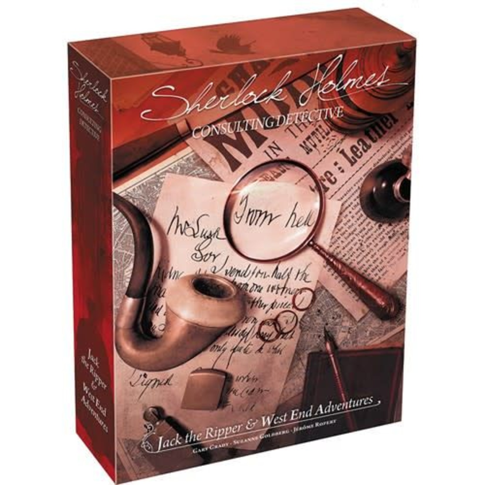 Asmodee Editions Sherlock Holmes: Consulting Detective - Jack the Ripper & West End Adventures