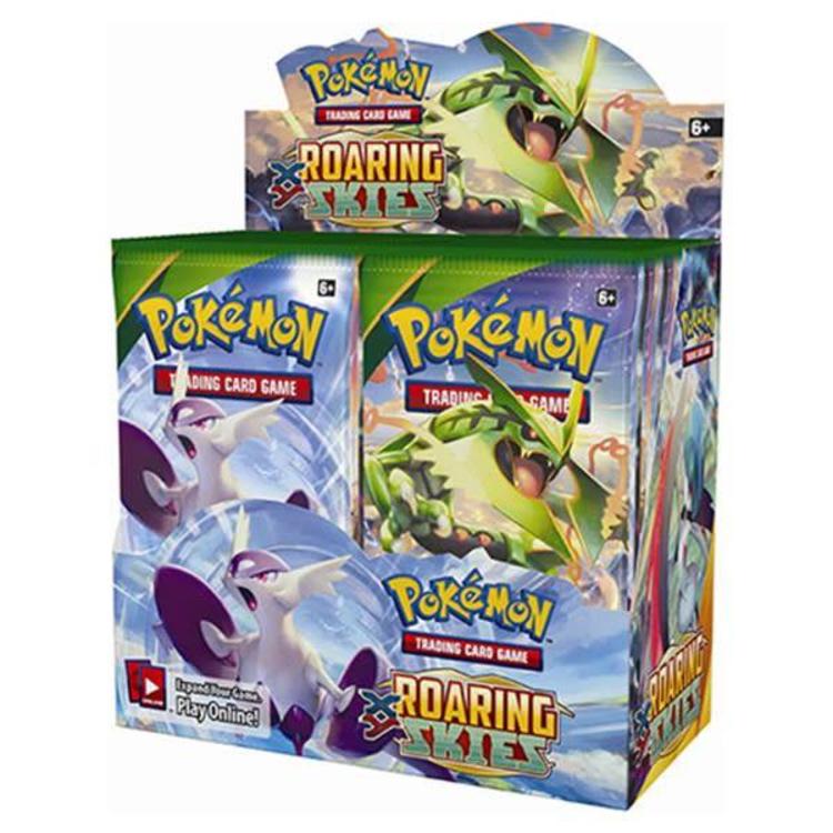 Pokemon Trading Card Game: Roaring Skies Booster Box ...