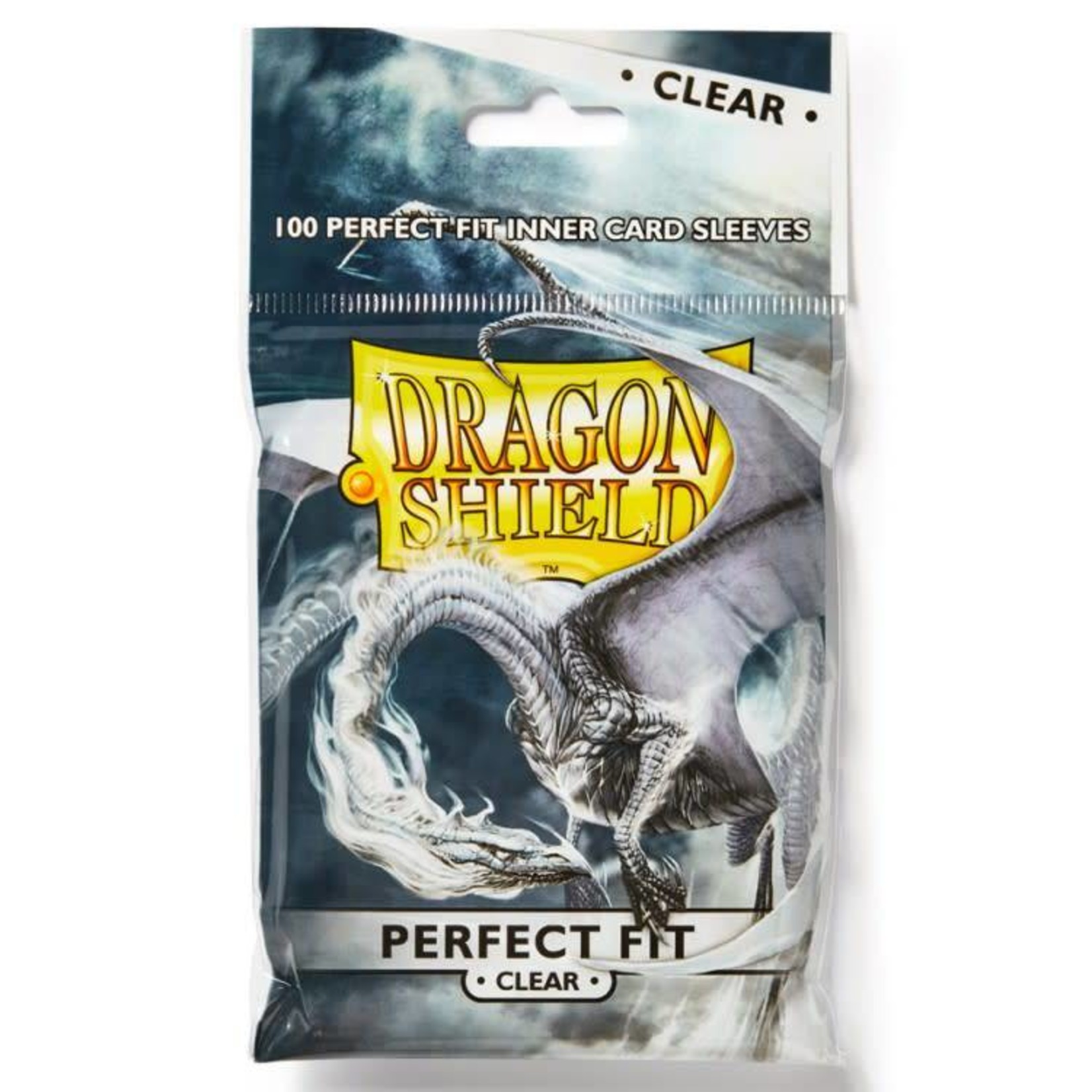 Arcane Tinman Dragon Shield: Perfect Fit Cards Sleeves - Clear (100)