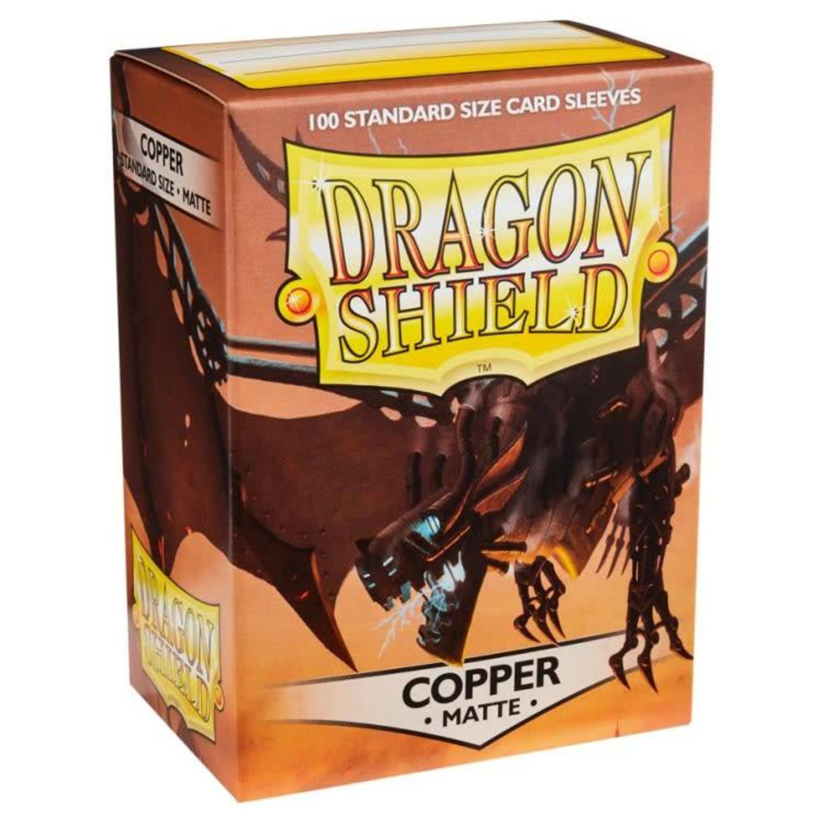 Arcane Tinman Dragon Shield: Cards Sleeves -  Copper Matte (100)