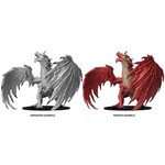 WizKids Pathfinder Deep Cuts Unpainted Miniatures: Gargantuan Red Dragon
