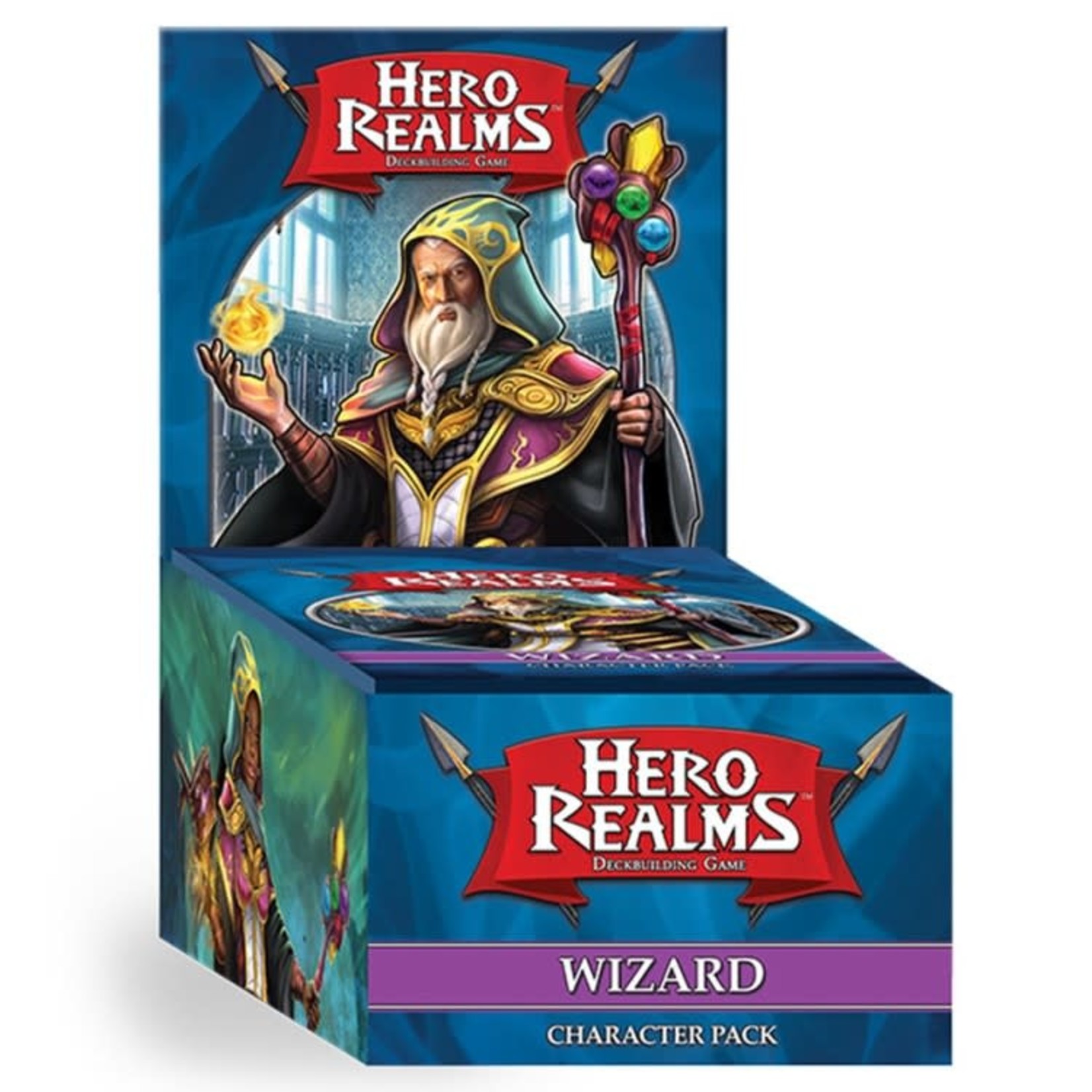 White Wizard Games Hero Realms Deckbuilding Game: Wizard Expansion Pack