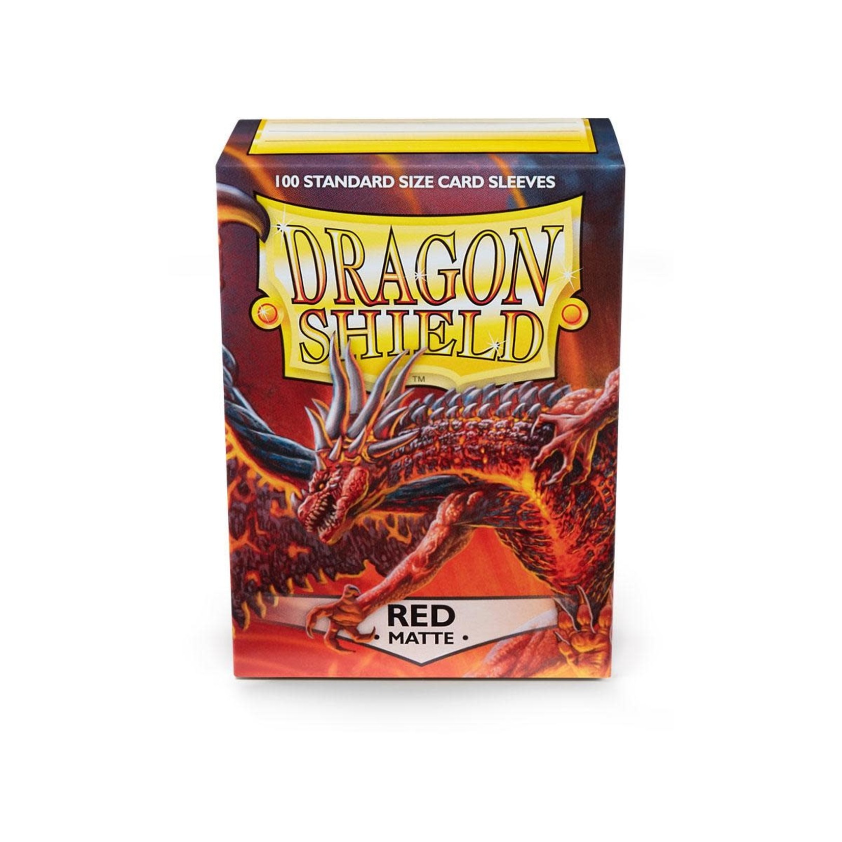 Arcane Tinman Dragon Shield: Cards Sleeves -  Red Matte (100)