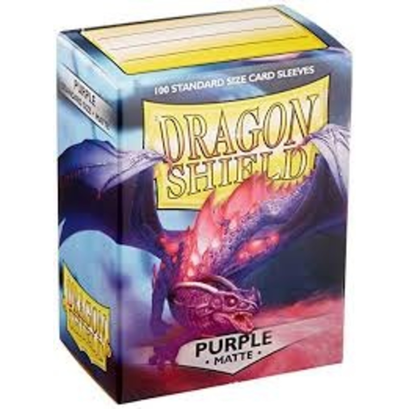 Arcane Tinman Dragon Shield: Card Sleeves - Matte Purple (100)