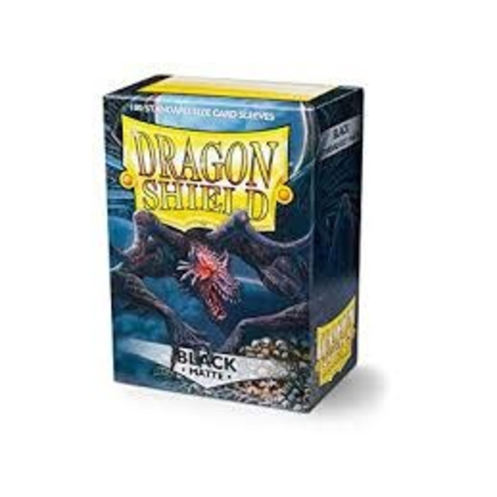 Arcane Tinman Dragon Shield: Card Sleeves - Black Matte (100)